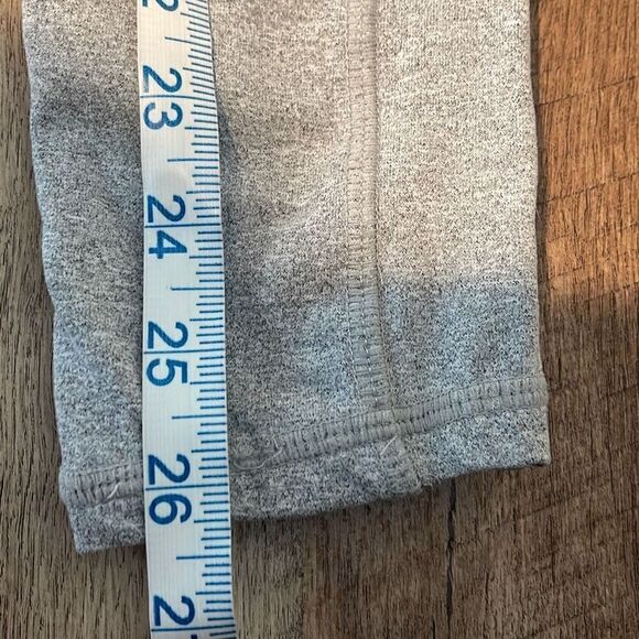 Kyodan Womens Heather Mid Rise Pocket Pull-on Ankle Leggings Gray Small - Picture 11 of 11